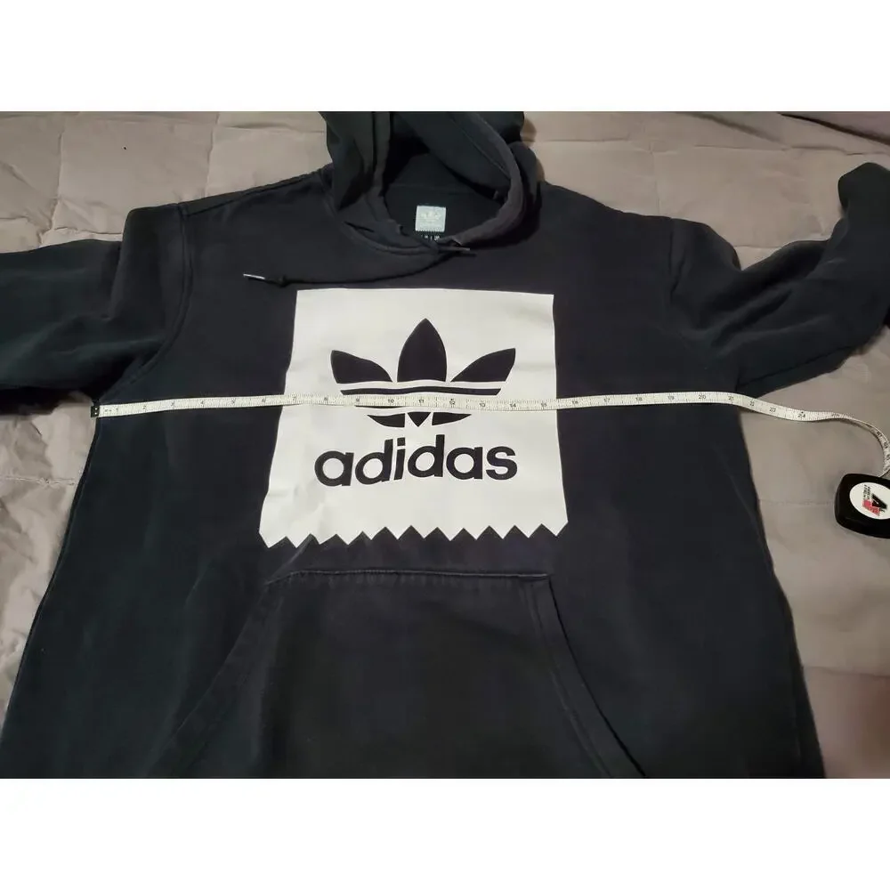 Adidas Originals Trefoil Hoodie Black Size M – Men’s Pullover Sweatshirt